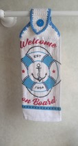 Welcome on Board Hanging Towel - £2.75 GBP