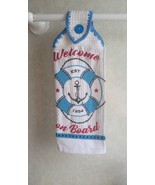 Welcome on Board Hanging Towel - £2.75 GBP