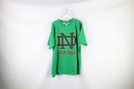 Vintage 90s Mens XL Faded Spell Out Notre Dame University Basketball T-Shirt - $34.60