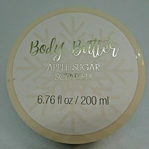 Tri-Coastal Design Apple Sugar Scented Body Butter Hands Body 6.76 oz/200mL New - £12.50 GBP