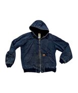 Men&#39;s Carhartt Large Tall Thrashed Jacket Coat Navy Blue  - $1,380.03 MXN