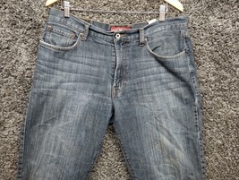 Lucky Brand Jeans Men 34x32 181 Relaxed Straight Leg Casual Denim Pants - £21.77 GBP