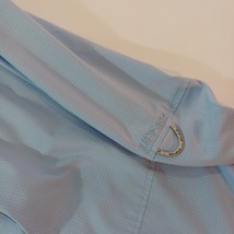 Columbia FM7055 BOAT INC Men's Size 2XL Blue Vented Button-Down Employee Shirt image 13