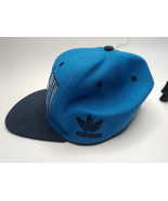 Adidas OKC Oklahoma City THUNDER Big LOGO Snapback Hat Adult Adjustable Cap - £13.98 GBP