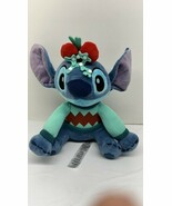 2023 Disney Parks Christmas Lilo &amp; Stitch Holiday Stitch Plush Toy Mediu... - $20.78 CAD