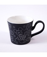 Disney Mickey Mouse Cartoon Chalkboard Ceramic Coffee Mug Tea Cup Black ... - £10.10 GBP