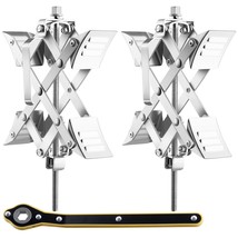 VEVOR X-Shape Wheel Chocks Set for RV Trailers & Trucks - 4-Piece Adjustable - $2,413.16 MXN