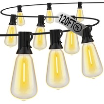 120Ft Outdoor String Lights For Outside Patio Lights Backyard Waterproof... - £73.53 GBP