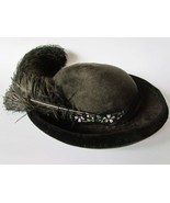 Vintage original Women&#39;s Hat with Feather - Franz Pfallern Koflach  size... - $99.99