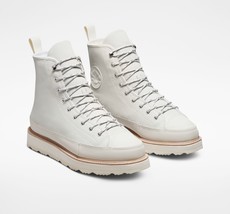 Converse Chuck Taylor Crafted Hi Top Boot, 173212C Multi Sizes Egret/NIv... - $179.95