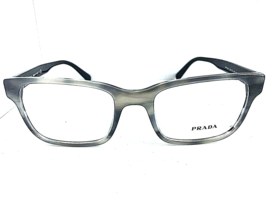 New PRADA VPR 0U6 VYR-1O1 54mm Gray Men&#39;s Eyeglasses Frame #7 - $3,566.30 MXN