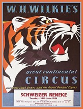 10372.Decor Poster.Room wall art interior design.Royal Bengal Tiger circus act - £13.74 GBP+