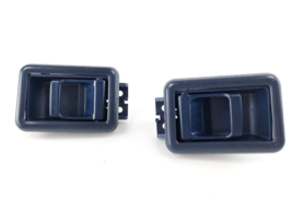 Interior Inner Door Handle &amp; Case for Nissan Pickup D21 Pathfinder Blue - $27.22