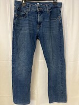 7 For All ManKind Men&#39;s Blue Jeans/Straight Leg Size 31 SKU 5887 - $24.51