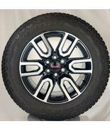 20" GMC Sierra Yukon Black And Machine AT4 OEM Wheels Bridgestone AT 275... - $1,880.01