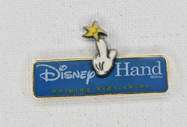 Disney 2003 Disney Hand Helping Kids Shine Bowl &#39;A&#39; Thon Gift 3-D Pin#20231 - £10.26 GBP