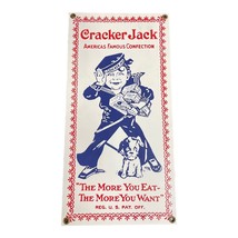 Cracker Jack Ande Rooney Porcelain Sailor Boy Sign Heavy Enamel 1986 - £28.00 GBP