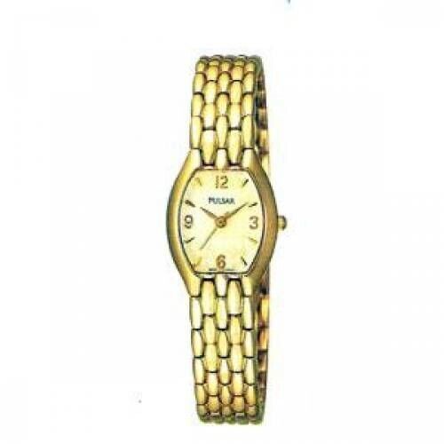 Pulsar PC3084 Womens Quartz Gold-Tone Wristwatch MSRP $100! - $49.99