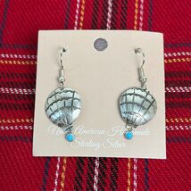 Sterling Silver Turquoise Hot Air Balloon Dangle Earrings Lucille Plater... - €40,44 EUR
