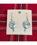 Sterling Silver Turquoise Hot Air Balloon Dangle Earrings Lucille Plater... - €40,44 EUR