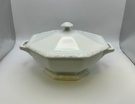 Rosenthal MARIA White Octagonal Covered Vegetable Serving Bowl Made in Germany - £47.95 GBP