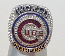 Chicago Cubs Replica World Series Champions 2016 Ring Baez Bryant Rizzo Sz 8-14 - £14.88 GBP