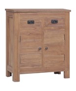vidaXL Solid Teak Colonial Sideboard, 25.6 x 11.8 in, Storage Cabinet - $4,319.41 MXN