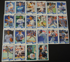 1990 Fleer Los Angeles Dodgers Team Set of 22 Baseball Cards Missing 4 Cards - £2.61 GBP