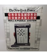 NEW The New York Times Crossword Companion Roll-A-Puzzle System SEALED V... - £9.47 GBP