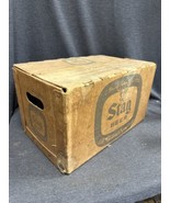 Vintage STAG BEER Bottle Cardboard Box Shipping Box Holds 24 Bottles 16.5x9.5x10 - $24.75