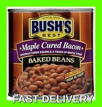 UPC 039400019695 Bush&#39;s Maple Cured Bacon Baked Beans - 16oz (6 Cans) - £19.69 GBP