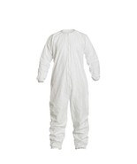 Dupont TYVEK ISOCLEAN Cleanroom Coveralls IC253BWH3X0025CS 3XL White/ CA... - £130.90 GBP