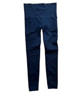 Spanx Navy Blue Look at Me Now Seamless Leggings Stretch Size Medium Ful... - €25,72 EUR