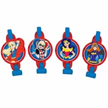 DC Super Hero Girls Party Favors Blow Outs 8 Per Package Birthday Party Supplies - £4.78 GBP