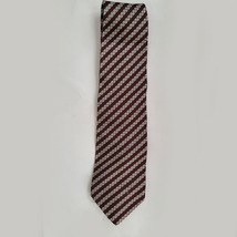 Mark Pendleton Men Silk Dress Tie Stripes Made in Italy 4&quot; wide 58&quot; long - £10.54 GBP