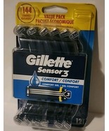 Comfortable Shaving with Sensor3 Men’s Razors - 12 Count Pack, Pivoting ... - $467.32 MXN