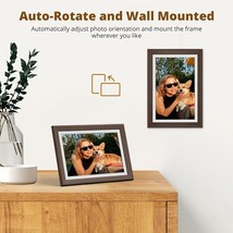 Touch Digital Picture Frame WiFi 10 inch IPS Touch Screen Digital Photo ... - £29.57 GBP