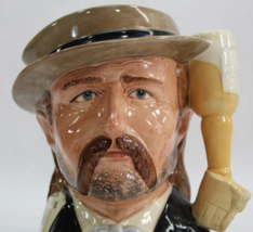 Royal Doulton Wild Bill Hickok D6736 Wild West Collection Toby Jug Mug w... - £67.83 GBP
