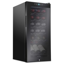 Ivation 18 Bottle Compressor Wine Cooler Refrigerator w/Lock | Large Freestandin - £407.17 GBP