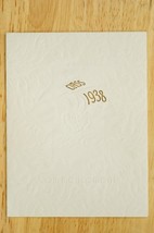 Vintage 1938 Paper Invitation Boonville High School NY Graduation Invita... - £11.67 GBP