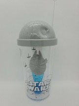Star Wars Millineum Falcon Acrylic 22oz. Tumbler Cup w/Straw and Death S... - $16.82