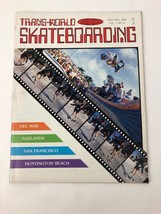 Vintage 1983 Trans World Skateboarding Magazine Vol 1 No 2 Skateboard Skater - £118.14 GBP