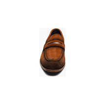 Stacy Adams Burke Moc Toe Saddle Slip On Dressy Shoes Copper 25676-220 image 6