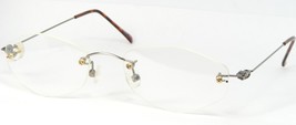 Vintage Röhm 4005 417 Gris Argenté Lunettes Rohm 48-20-140mm Allemagne - £39.61 GBP