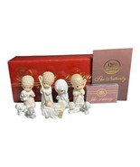 Precious Moments Vintage 9 Pc Nativity Set  Come Let Us Adore Him Enesco... - $146.43 CAD