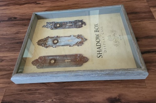 Green Tree Gallery ~ Shadowbox ~ Distressed Wood ~ Display Case ~ 12x16x2 (1) Item image 3