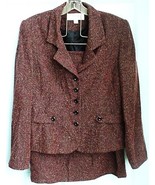 Vintage SAG HARBOR 2-PC Suit Blazer Jacket &amp; Skirt Size 16 - $95.45 CAD