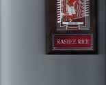 RASHEE RICE PLAQUE KANSAS CITY CHIEFS KC FOOTBALL NFL   C - £3.15 GBP