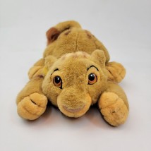 Baby Simba Plush 90s The Lion King Pouncing Stuffed Toy Vintage 8&quot; Disney Store - £7.37 GBP