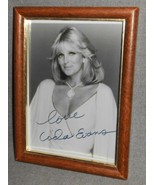 Hand Signed LINDA EVANS Autographed B/W PHOTO w/FRAME - $54.28 CAD